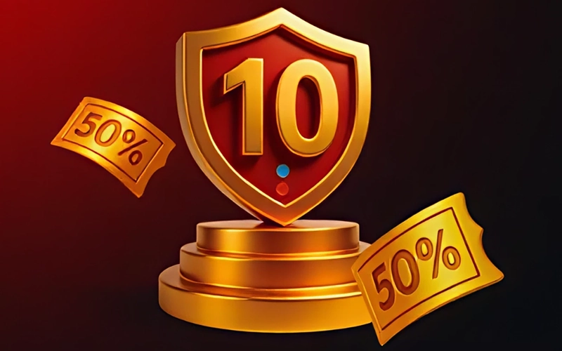 Get a 50 percent bonus up to 20,238 PHP and one hundred free spins on your tenth Megapari Casino deposit.