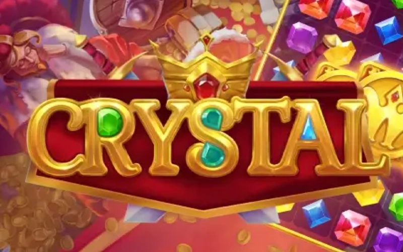 Break the glowing crystals to reveal random prizes up to x300 in the Megapari Casino MegaGames.