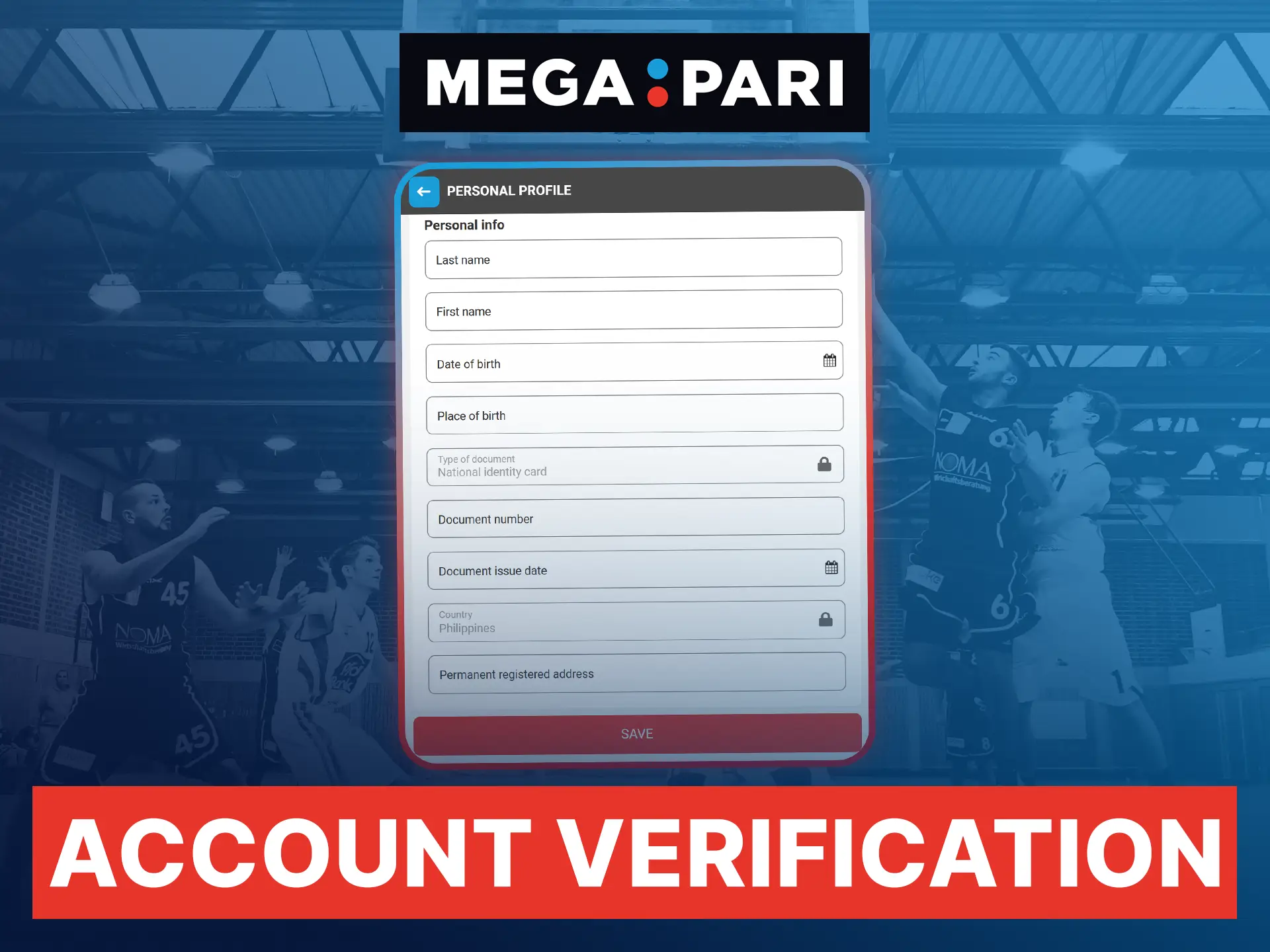 Verify your Megapari account by uploading clear photos of your ID and address proof to unlock full withdrawal access.
